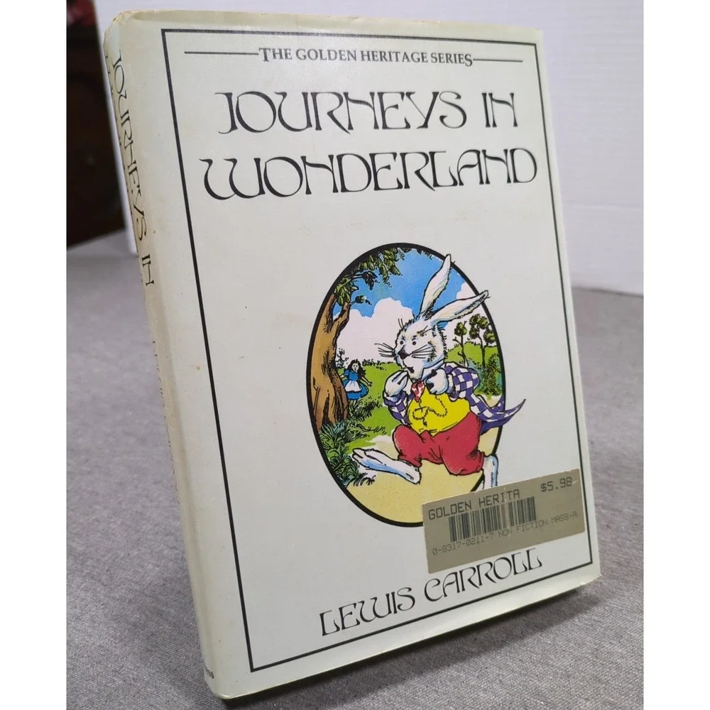 Journeys In Wonderland Lewis Carroll‎ Galley Press Edition Large Print 1988 HC